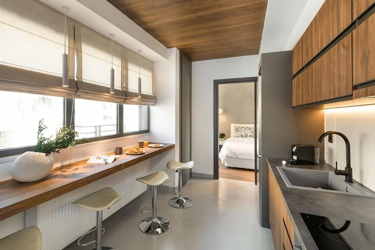 Innovative Top Floor Breathtaking Flat In Ladadika 테살로니키 아파트
