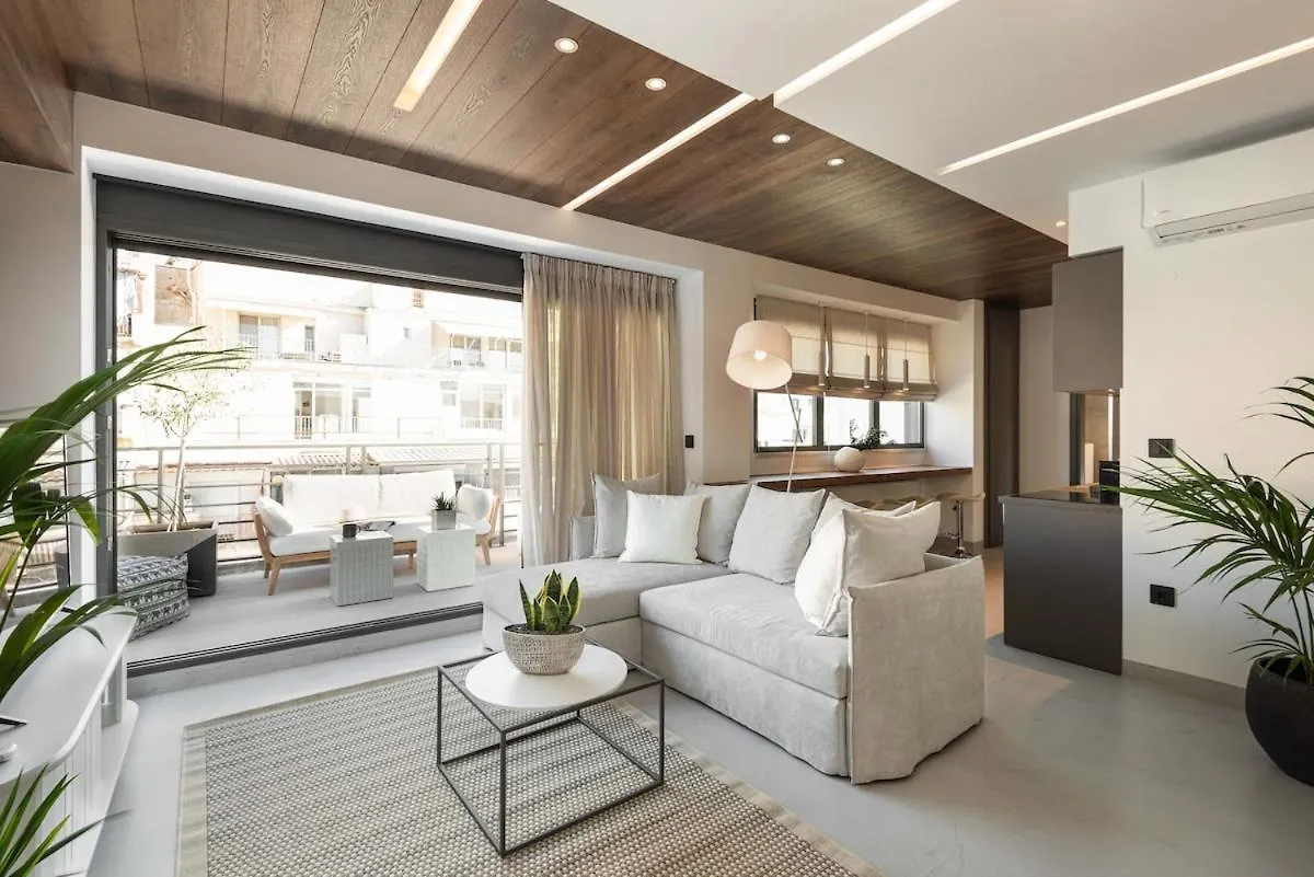 Innovative Top Floor Breathtaking Flat In Ladadika 테살로니키 그리스